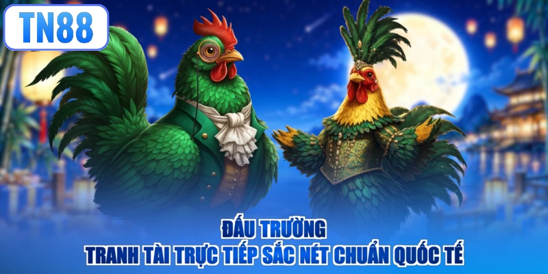 Đấu trường tranh tài trực tiếp sắc nét chuẩn quốc tế