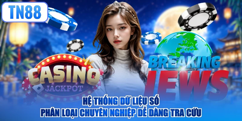 Hệ thống dữ liệu số phân loại chuyên nghiệp dễ dàng tra cứu