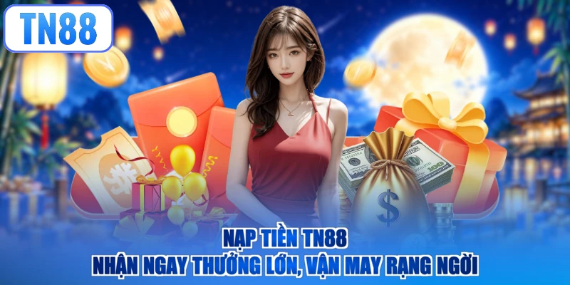 Nạp Tiền TN88 – Nhận Ngay Thưởng Lớn, Vận May Rạng Ngời