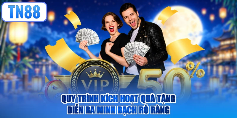 Quy trình kích hoạt quà tặng diễn ra minh bạch rõ ràng