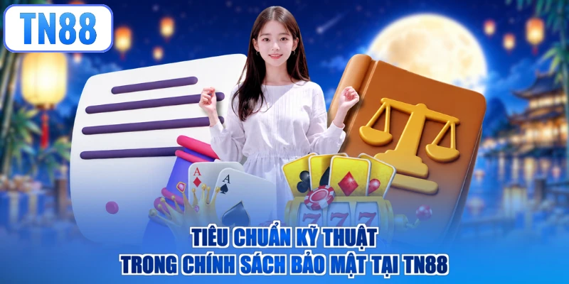 Tiêu chuẩn kỹ thuật trong chính sách bảo mật tại TN88
